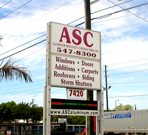 asc aluminum products