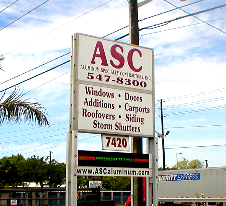 asc aluminum products