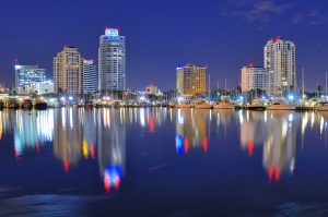 Skyline of St. Petersburg, Florida